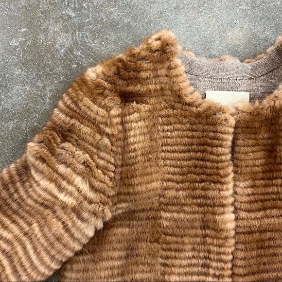 Sale! S'Maxmara mink & wool coat - Picture 8 of 11